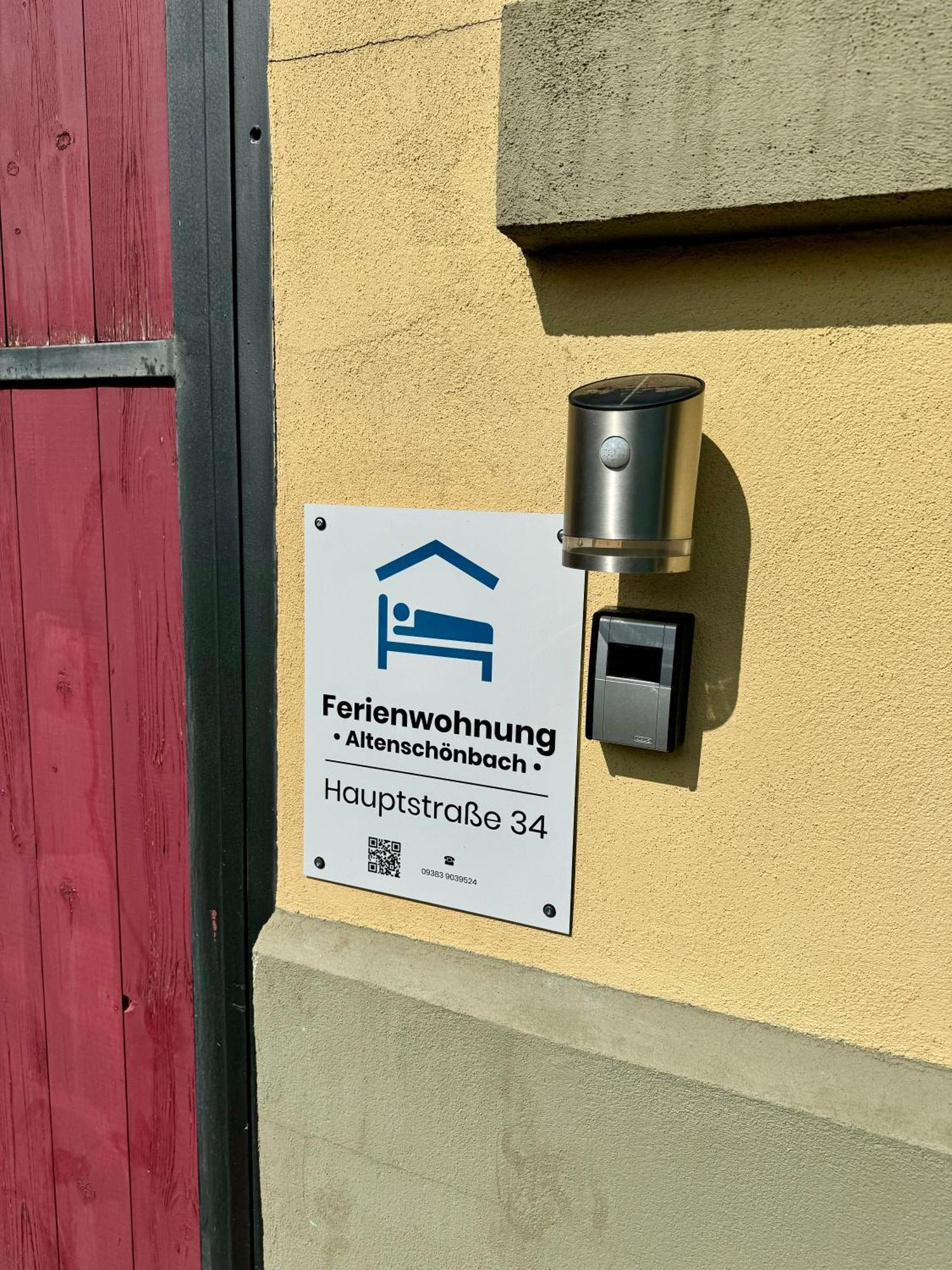 Ferienwohnung Altenschoenbach Prichsenstadt Esterno foto